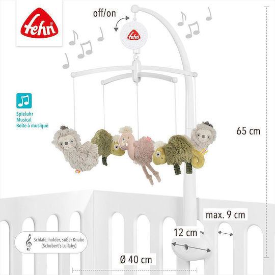 Fehn Mobile for Cot with Music for Newborns