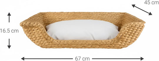 Janessa Cat Bed Length 67cm Dimensions cm Length 67 Depth 45 Height 16.5