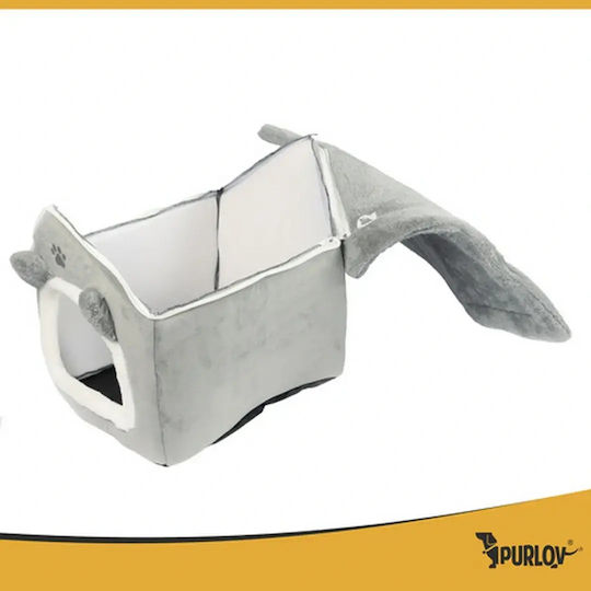 Purlov Cat Bed Gray House 25706 18668-0