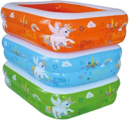 Children's Inflatable Swimming Pool 120x90x35cm Light Blue