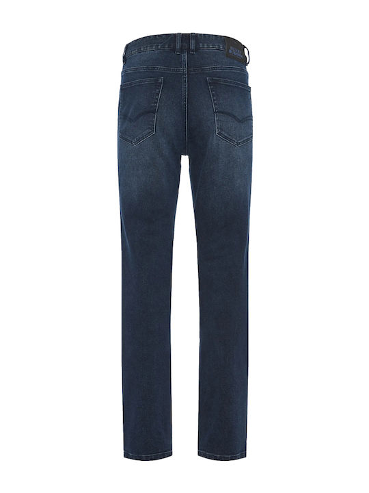 Men's Jeans Pants with Loose Tapered Fit Blue