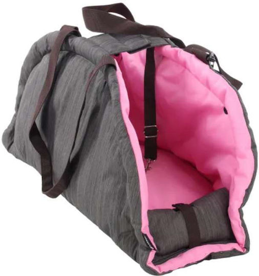 Flamingo Shoulder Bag for Dog and Cat Transport Brown M62xW28xH26cm