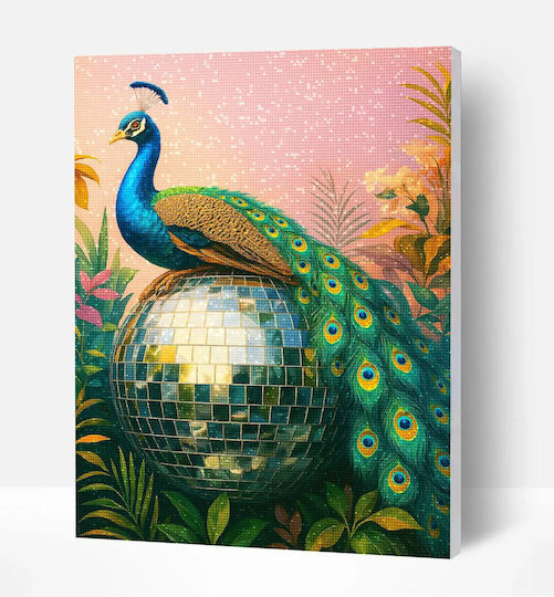 Splat Planet Καμβάς Diamond Painting Κιτ