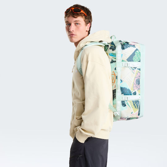 The North Face Base Σακ Βουαγιάζ Πλάτης 50lt Τιρκουάζ Υφασμάτινο Μ53.34xΠ33.02xΥ33.03εκ.