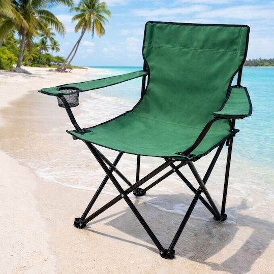 Keskor Camping Chair Beach Green 78x48x81cm