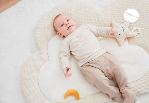 Musical Mobile Medium Star Ecru Tying Baby Sleep Aid Integrated Wind-up Music Box Melody Do You Know How Many Little Stars There Are Suitable From Birth Girls Boys