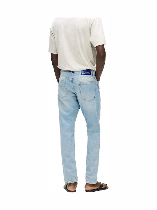 Karl Lagerfeld Ανδρικό Παντελόνι Τζιν Tapered Light Blue