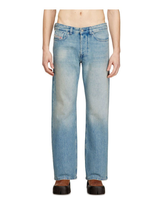 Men's Jeans Pants with Relaxed Fit Blue