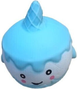 Dimple Unicorn Cake Squishy Μονόκερος Αφρώδες