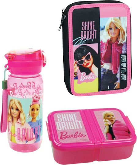 Barbie Παιδικό Παγούρι Πλαστικό 600ml