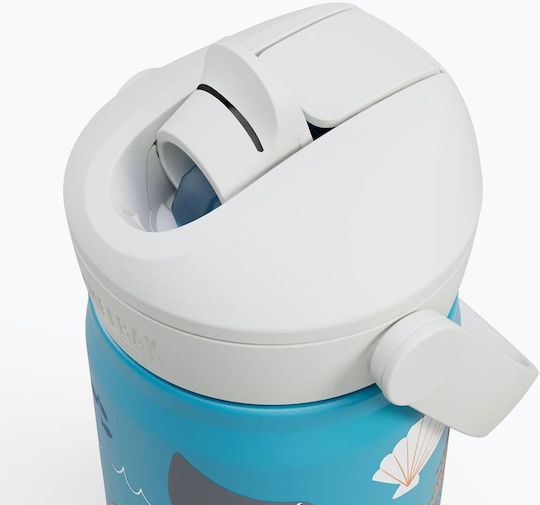 Camelbak Детски Термос от Неръждаема стомана с Сламка Черен 350ml