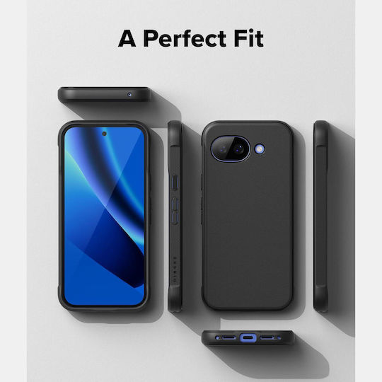 Ringke Back Cover Σιλικόνης Μαύρο (Google Pixel 10a)