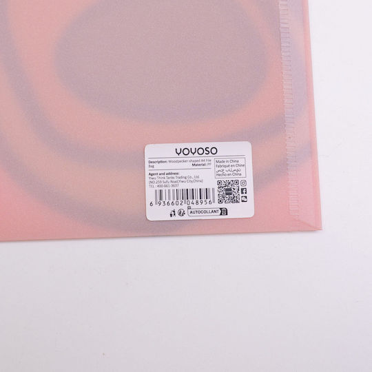 Yoyoso A4 Aktenordner Tasche mit Drosselvogel-Design