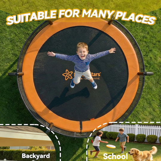 Bebe Stars Outdoor Trampoline Diameter 305cm with Net