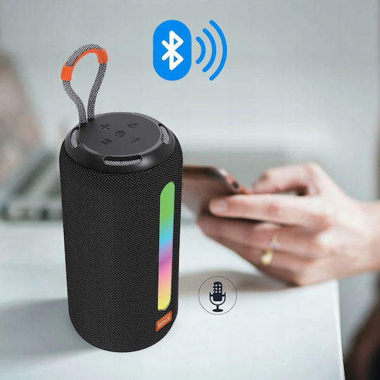 Zenwire Tower Boombox Bluetooth Speaker 26W with Radio and Battery Life up to 5.5 Hours Black