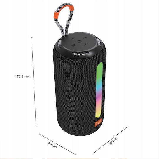 Zenwire Tower Boombox Bluetooth Speaker 26W with Radio and Battery Life up to 5.5 Hours Black