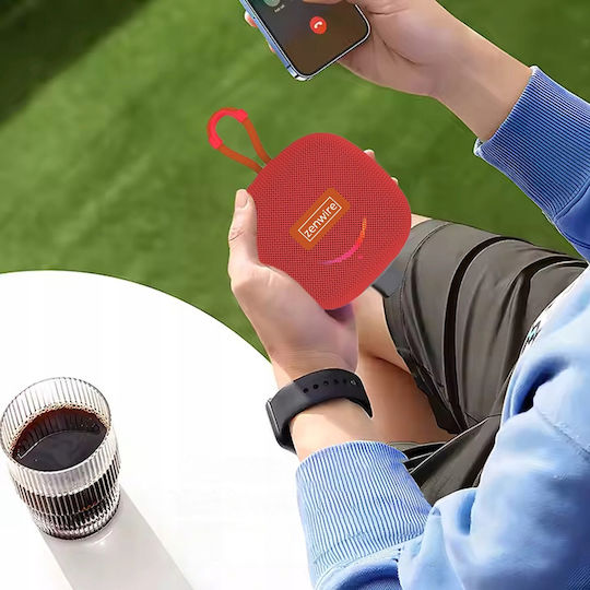 Zenwire Boombox Bluetooth Speaker 13W with Radio Red