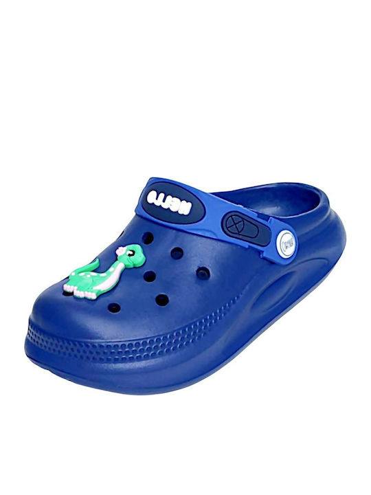 Kids Beach Clogs Blue
