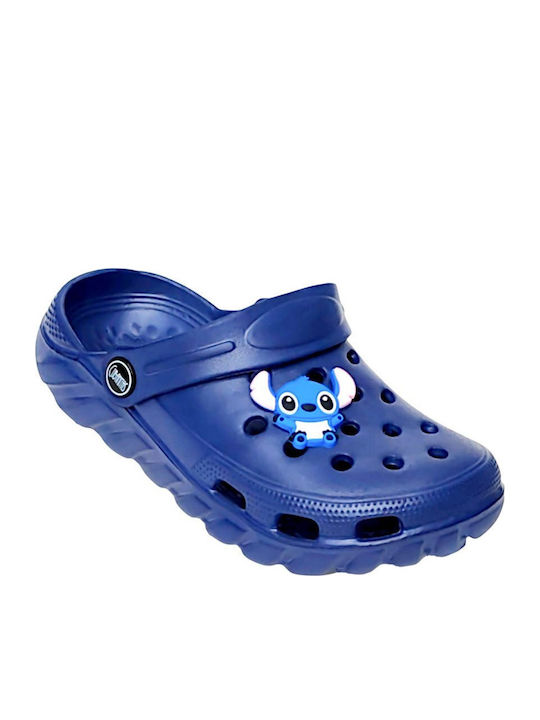 Kids Beach Clogs Blue