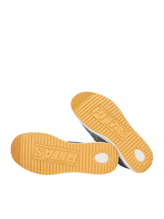 Path Ανδρικά Loafers σε Πράσινο Χρώμα