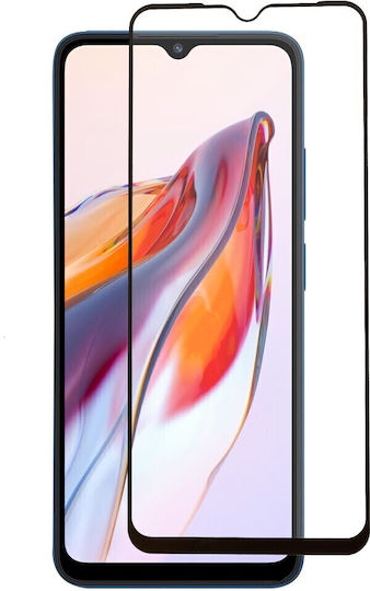 Xiaomi Redmi 10c 12c Poco C40 Displayschutzfolie 9d Schwarzer Rahmen