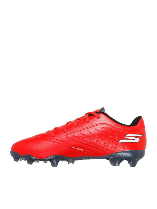 Kids Soccer Cleats Razor 1.5 Molded Red