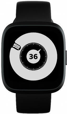HiFuture Edge Aluminium Smartwatch με Παλμογράφο (Μαύρο)