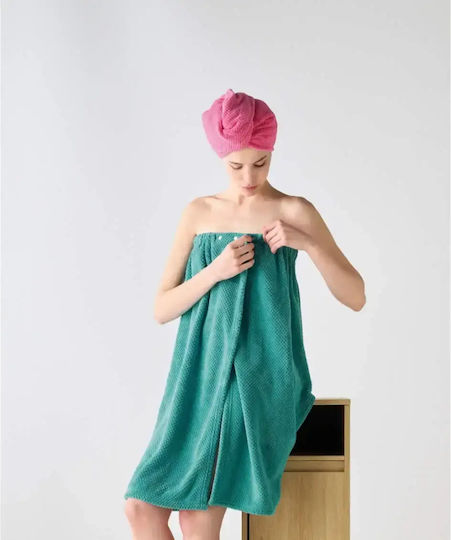 Kentia Fuchsia Microfiber Hair Towel 64x24cm