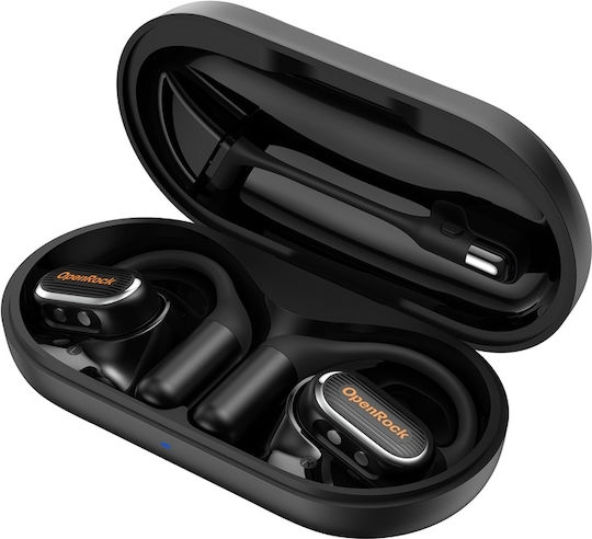 OneOdio OpenRock Link 20 Open Ear Casti Bluetooth Handsfree cu Rezistență la Transpirație și Husă de Încărcare Negre