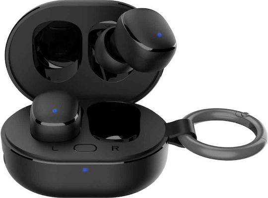 3MK FlowBuds 6.0 Casti Bluetooth Handsfree Cu Husă De Încărcare Negru