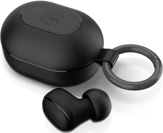 3MK FlowBuds 6.0 Casti Bluetooth Handsfree Cu Husă De Încărcare Negru