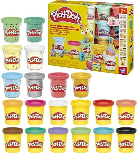 Hasbro Play-Doh Plasticine Create for Ages 3+, 20pcs