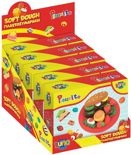 Luna Plasticine Play Food for 3+ Years 5 Pieces