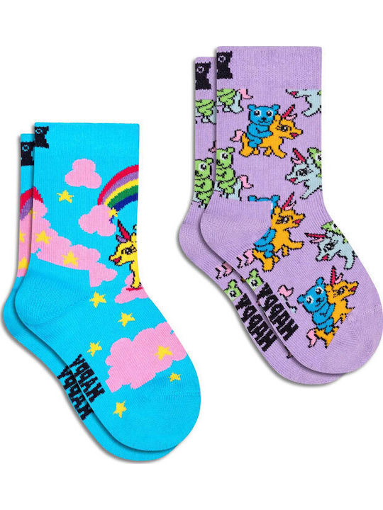 Happy Socks Детски Чорапи Многоцветни 2 Чифта