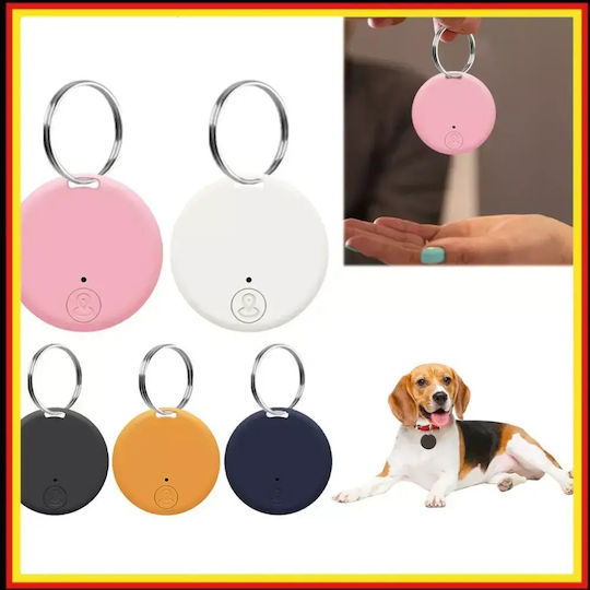 Mini Round Bluetooth-Tracker Schwarz
