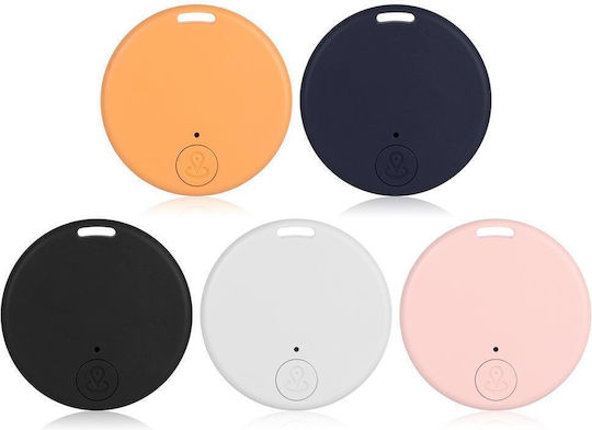 Mini Round Bluetooth Tracker Πορτοκαλί