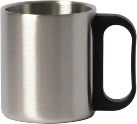 Campcool Glass for Camping Stainless Steel Cup 220gr