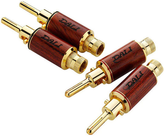 Dali Golden Banana Plugs 4 Pcs In Box