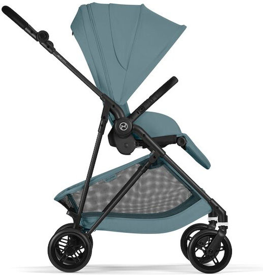 Cybex Melio Carbon Reversible Baby Stroller Suitable for Newborn Stormy Blue 5.9kg