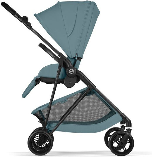 Cybex Melio Carbon Reversible Baby Stroller Suitable for Newborn Stormy Blue 5.9kg