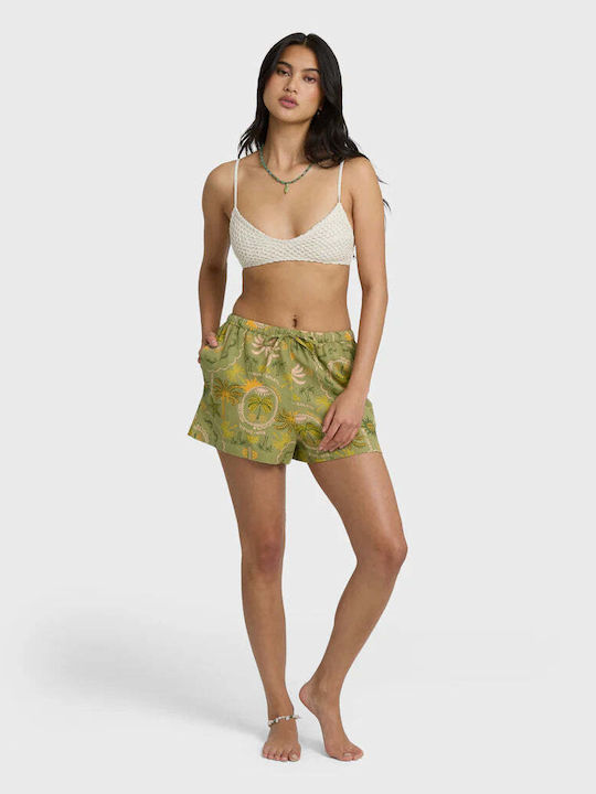 Billabong Γυναικείο Σορτσάκι Παραλίας Πράσινο