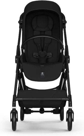 Cybex Melio Carbon Reversible Baby Stroller Suitable for Newborn Magic Black 5.9kg