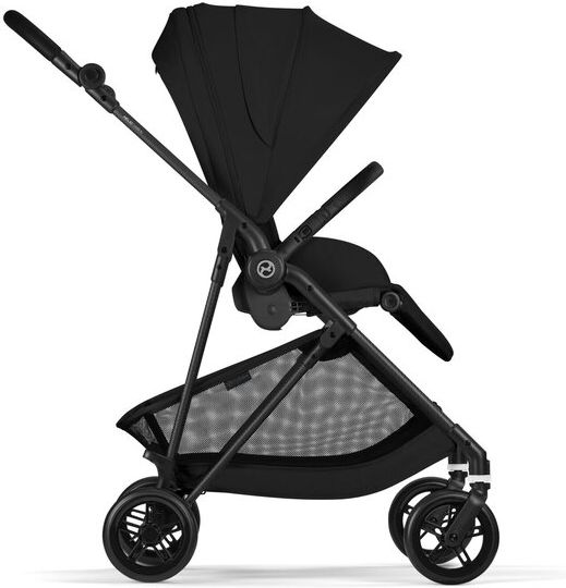 Cybex Melio Carbon Reversible Baby Stroller Suitable for Newborn Magic Black 5.9kg
