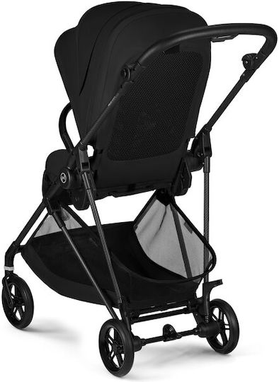 Cybex Melio Carbon Reversible Baby Stroller Suitable for Newborn Magic Black 5.9kg