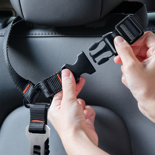 Spigen Ps100 Universeller Hunde Auto Reisezubehör Sitz Gürtelhalter Schwarz