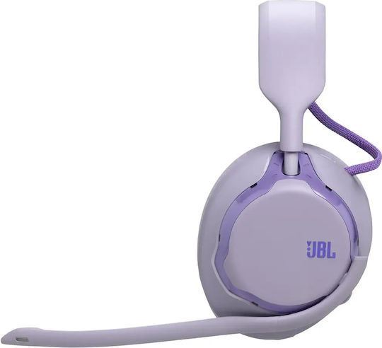 JBL Quantum 650 Ασύρματο Over Ear Gaming Headset με σύνδεση Bluetooth / USB Μωβ