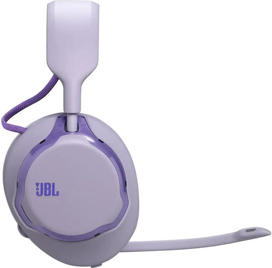 JBL Quantum 650 Ασύρματο Over Ear Gaming Headset με σύνδεση Bluetooth / USB Μωβ
