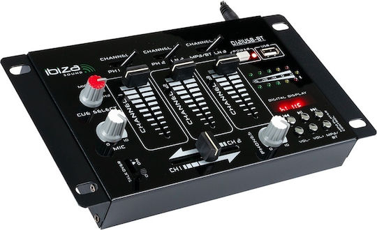 Ibiza Sound Миксер Караоке DJ21USB Черен