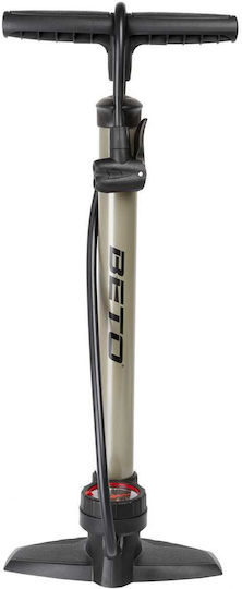 Aplus-Beto Floor Pump 470253 Pump Air Pump Hand Silver