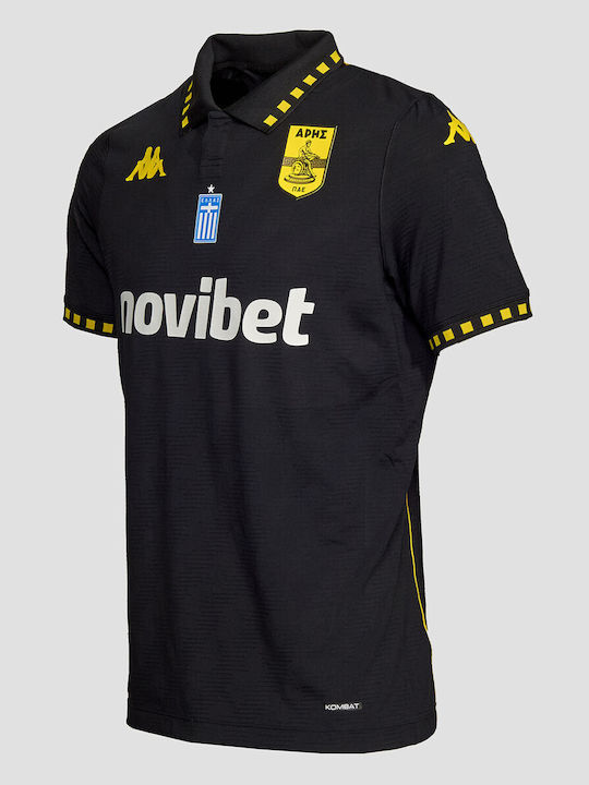 Aris Fc 2025/26 4476550004-Black Men's Football Jersey